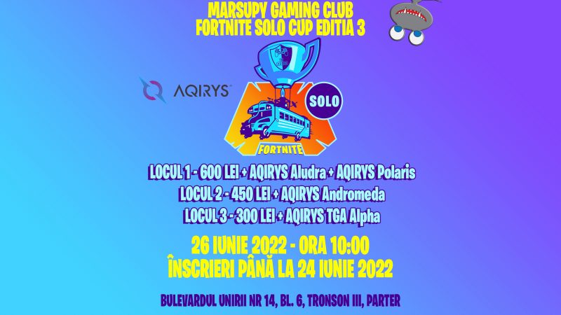 MGC Fortnite Solo Cup E3 - Taxa de participare
